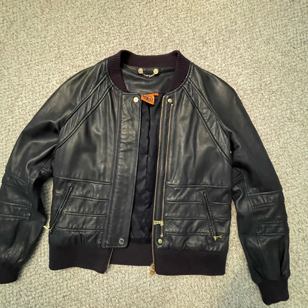 Tory Burch leather jacket